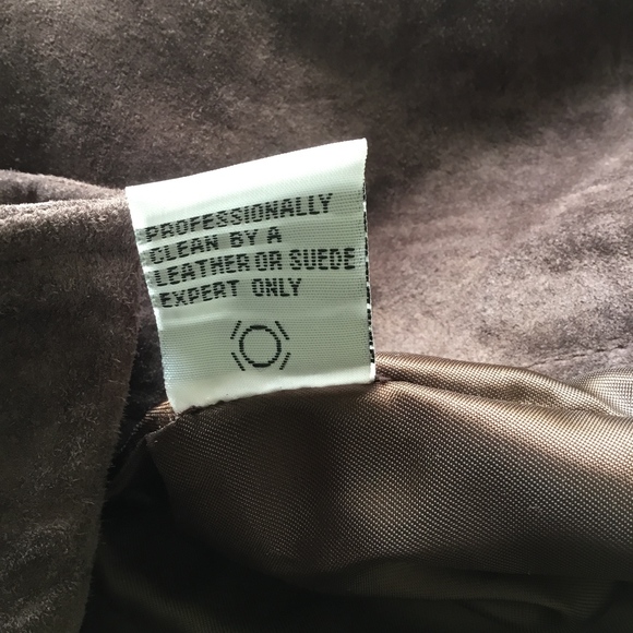 LINEA by LOUIS DELL'OLIO Brown Suede Long Leather - Picture 7 of 7